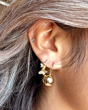 Load image into Gallery viewer, Gold Plated Ball Drop Earrings