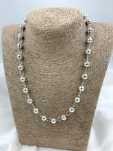 Load image into Gallery viewer, Sterling Silver Bead and Chain Jewelry Set