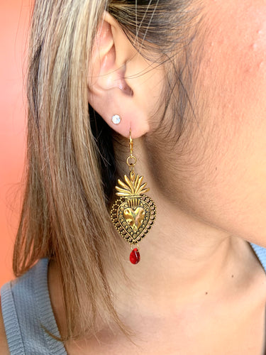 Sacred Heart Earrings