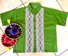 Load image into Gallery viewer, Kids&#39; Guayabera shirts