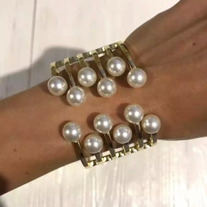 Pearl Cuff Bracelets