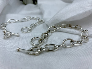 Sterling Silver Chain-link Bracelets