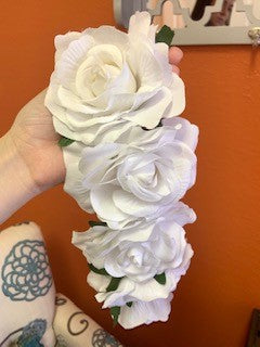 Elastic Flower Headbands