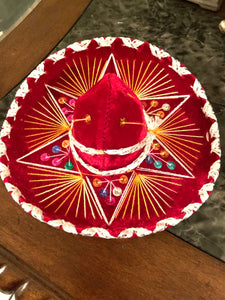 Decorative Charro Hat 8" diameter