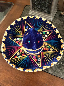 Decorative Charro Hat 8" diameter