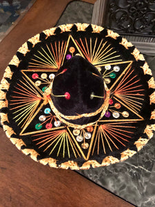 Decorative Charro Hat 8" diameter